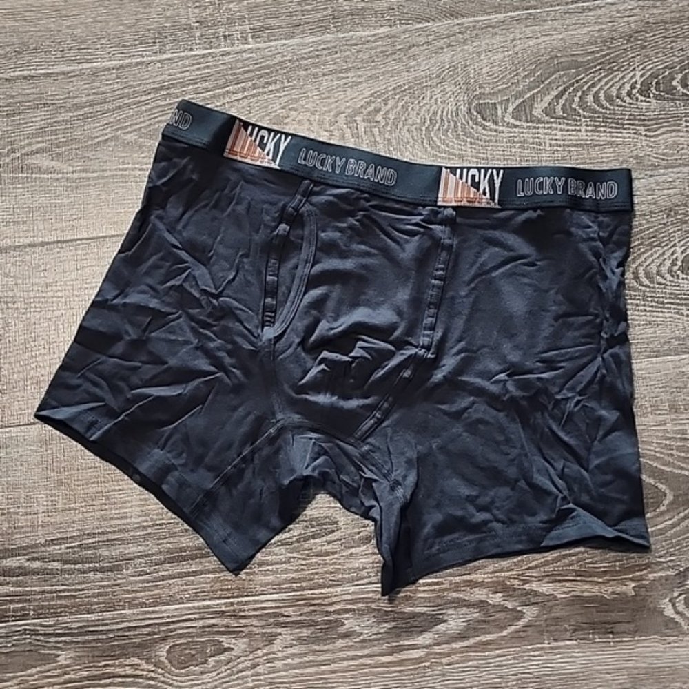 Lucky Brand solid Boxer Brief